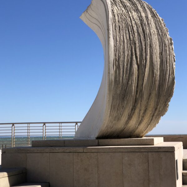 Nives, Angelo del Mare, scultura 2006