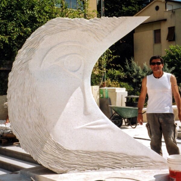 Nives, Angelo del Mare, scultura 2006